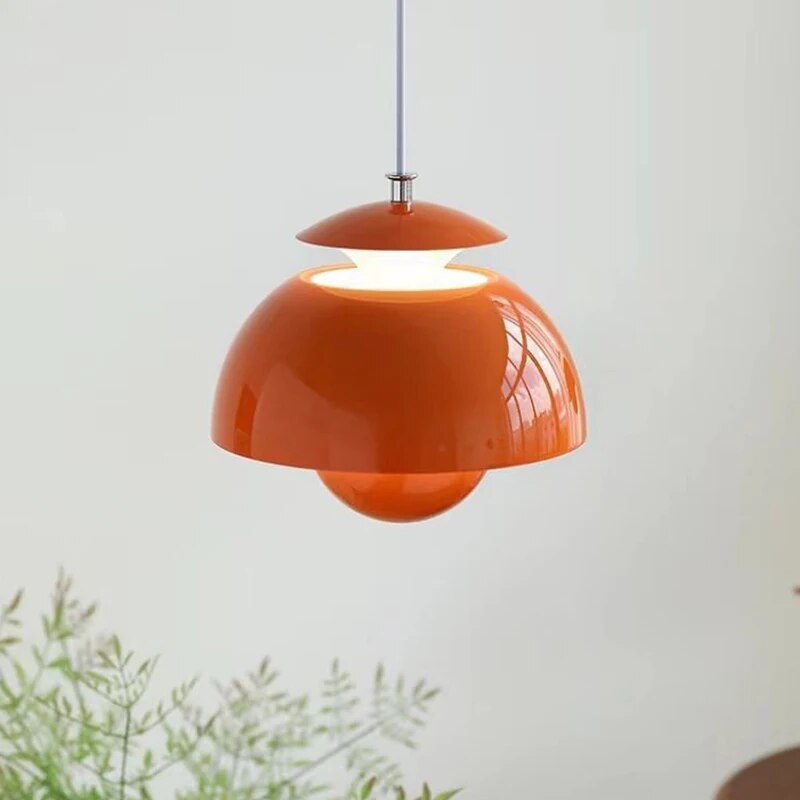 LED Pendant Light Fixture - Nordic Modern Design with Adjustable Height - Ideal for Dining Room, Kitchen, and Living Spaces