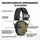 Protective Shooting Headphones | Active Noise Reduction, Lightweight & Comfortable for Shooting Activities