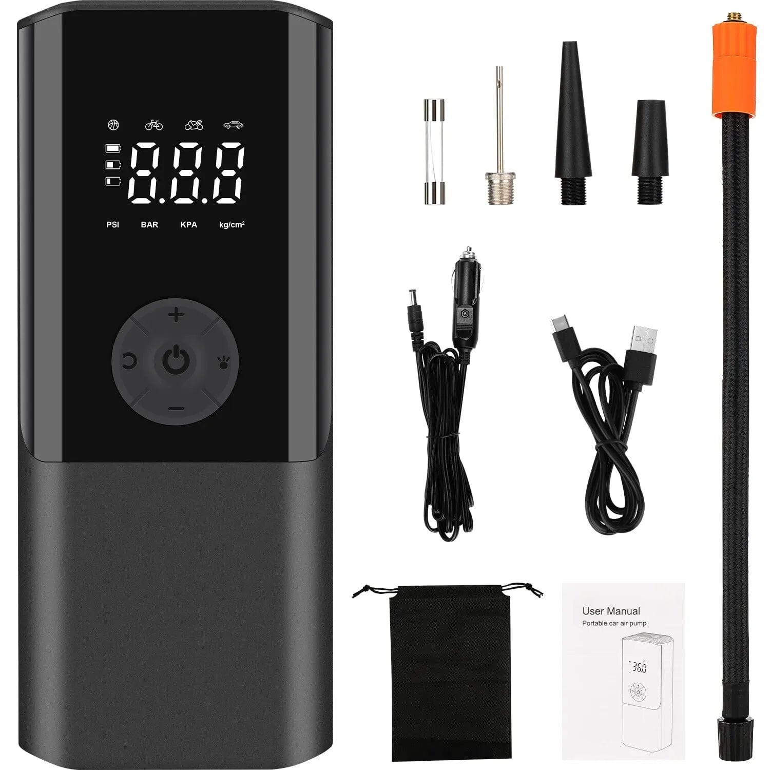 Portable Tire Inflator - #2025 Upgraded 150 PSI Portable Air Pump