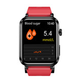 Merchpublic Health Watch-2025 Newest CARE AIR 2 All-In-One Fitness Tracker With Air Pump Blood Pressure+BG+EKG+HRV+SPO2+RR+Uric Acid+Sleep+Calls
