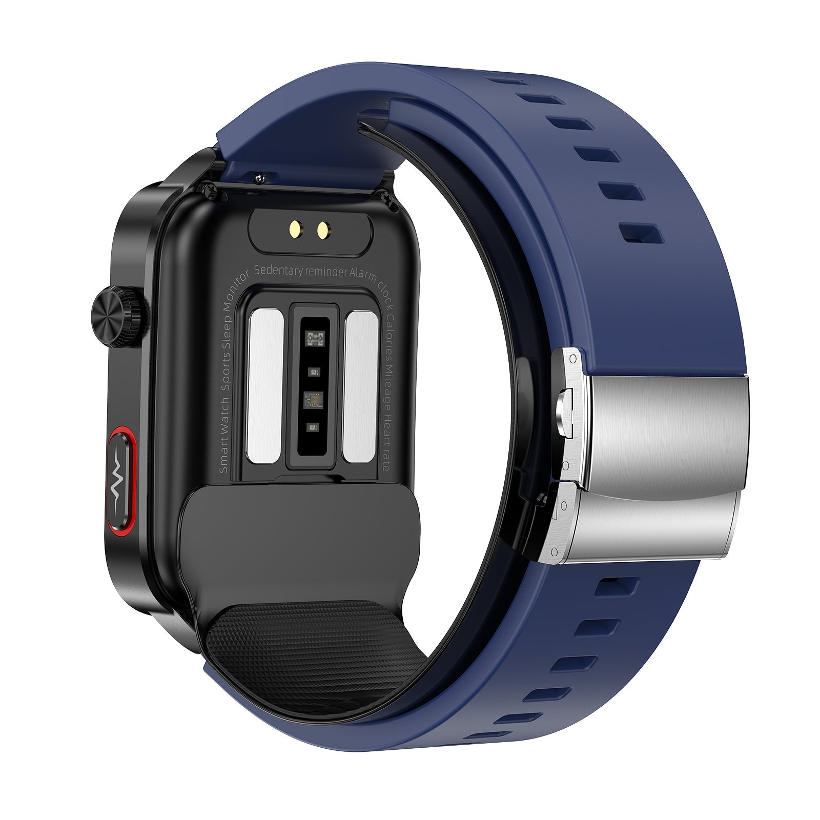 Merchpublic Health Watch-2025 Newest CARE AIR 2 All-In-One Fitness Tracker With Air Pump Blood Pressure+BG+EKG+HRV+SPO2+RR+Uric Acid+Sleep+Calls