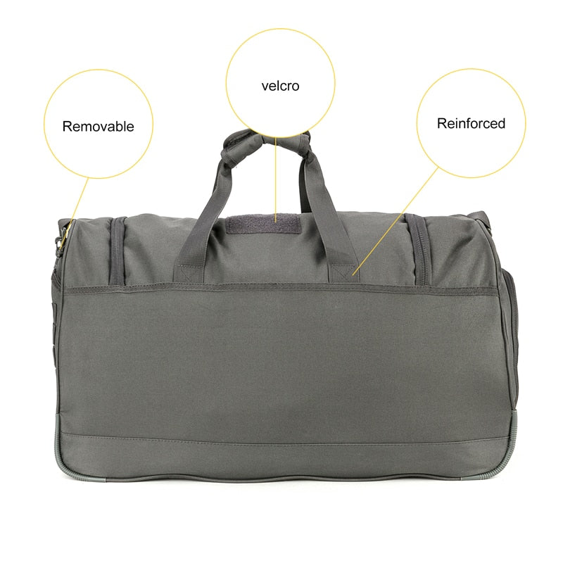 Foldable Duffle Gym Bag for Men and Women