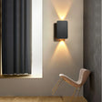 Aria Modern Square Wall Lamp – Up and Down Lighting for Bedroom and Living Room