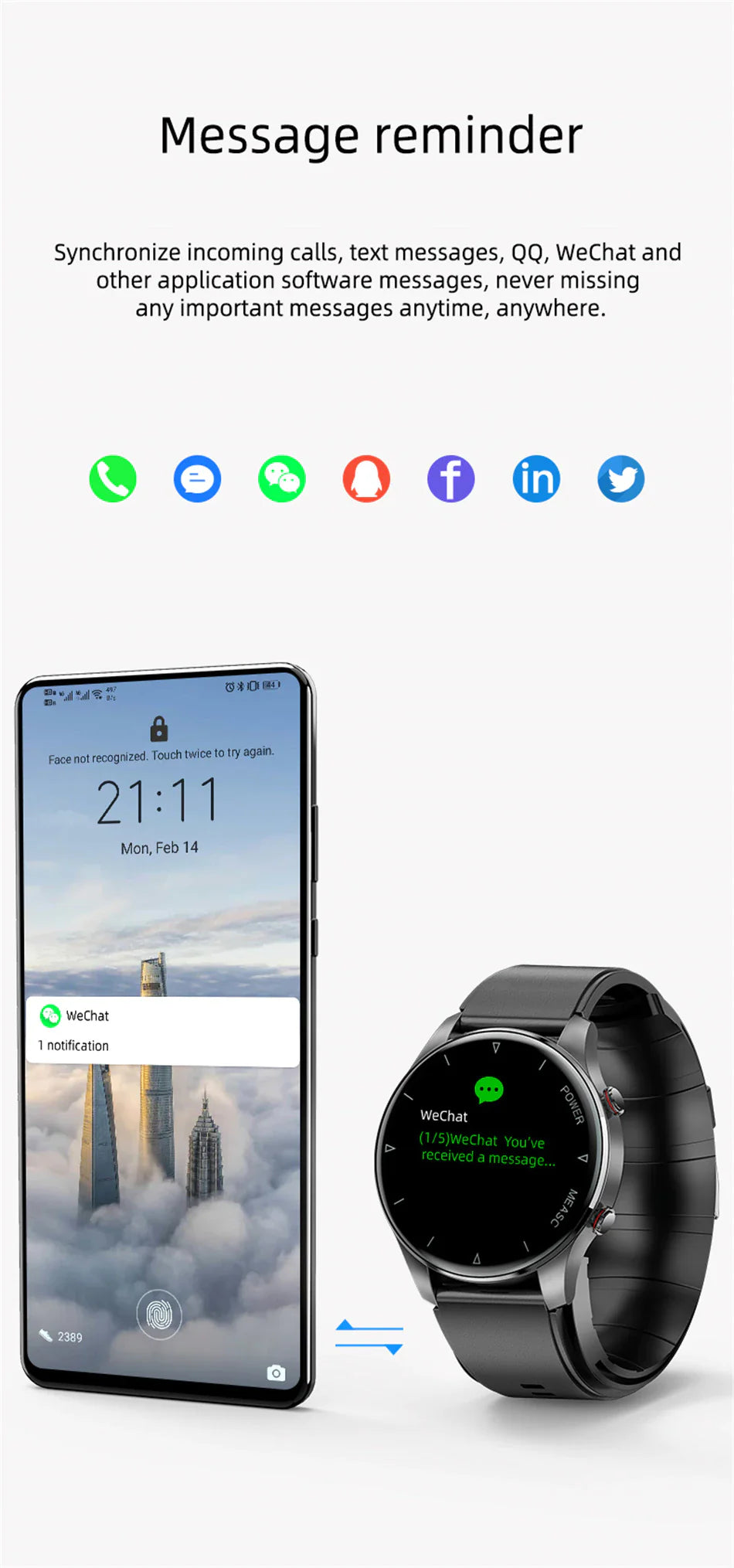 Blood Pressure Watch with Inflatable Airbag