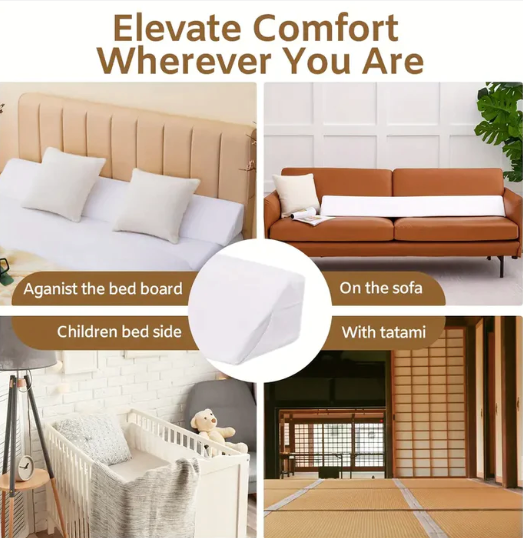 Wedge Headboard Pillow