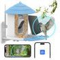 Smart Bird Feeder with 4MP Camera and AI Bird Identification