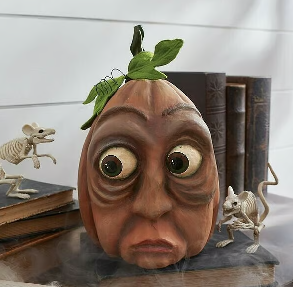 Expressive Pumpkin Unique Halloween Decorations!