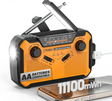 Merchpublic Emergency Weather Radio + FREE Off Grid Survival Course ($97 Value)