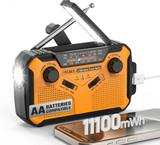 Merchpublic Emergency Weather Radio + FREE Off Grid Survival Course ($97 Value)