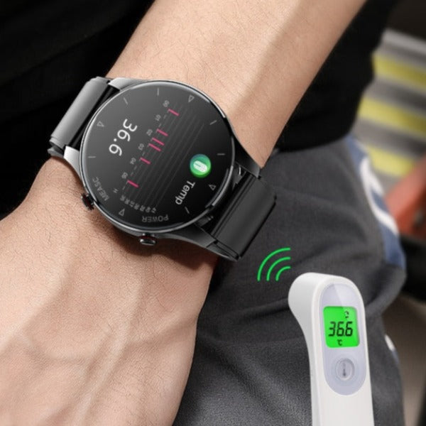 Blood Pressure Watch with Inflatable Airbag