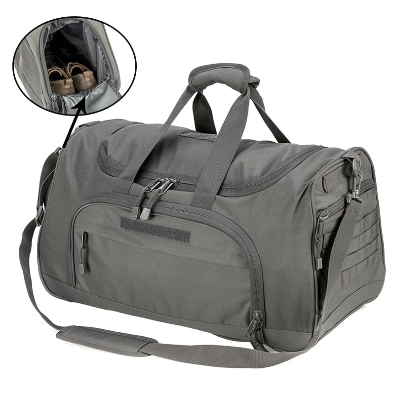 Foldable Duffle Gym Bag for Men and Women