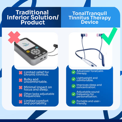 TonalTranquil - Tinnitus Therapy device + 3 FREE Gifts Today