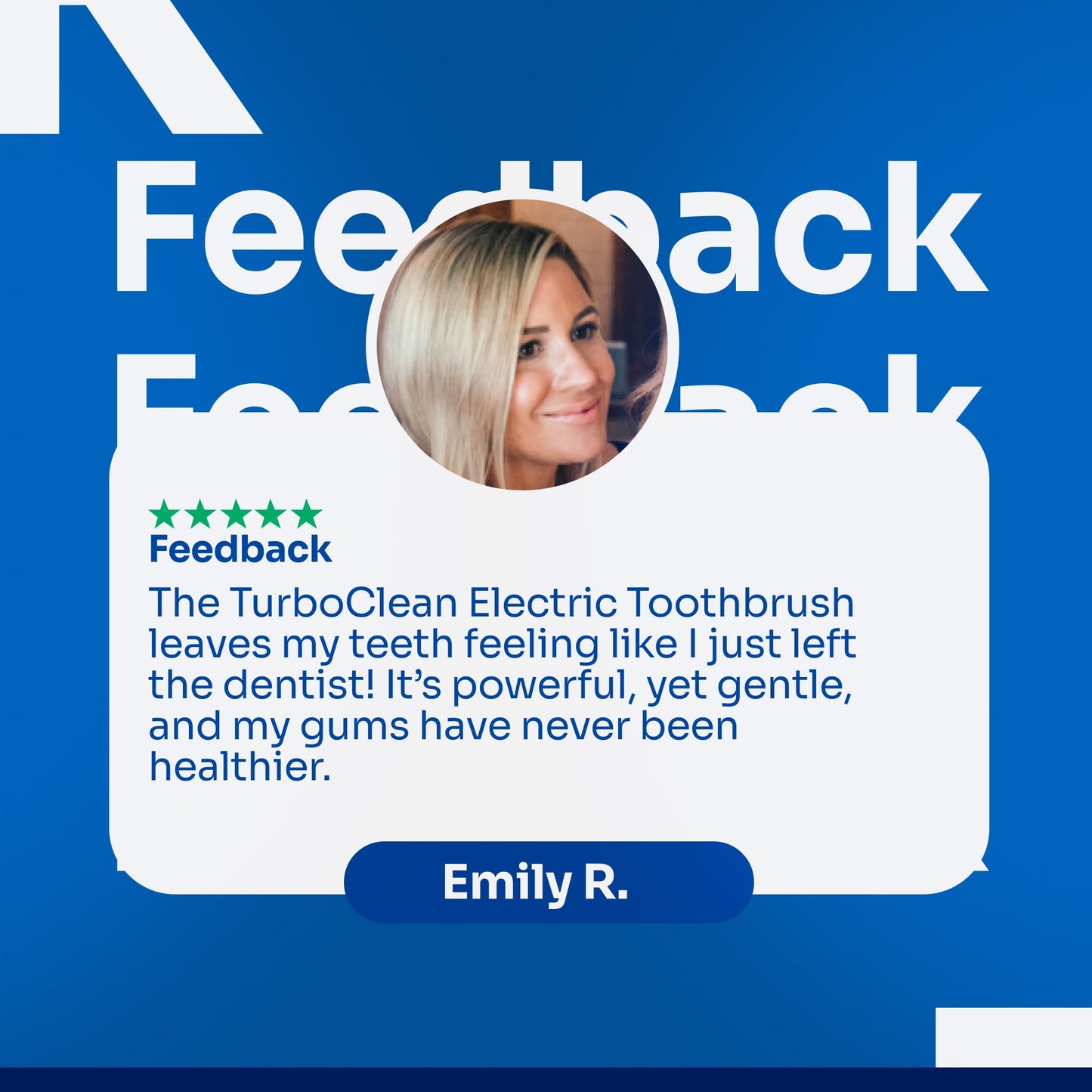 TurboClean Electric Toothbrush