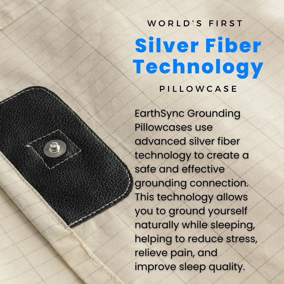 EarthSync Grounding Pillow Cases