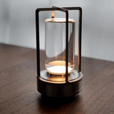 Crystal Lantern Pendant Light Fixture - Modern Hanging Chandelier for Living Room & Entryway Lighting