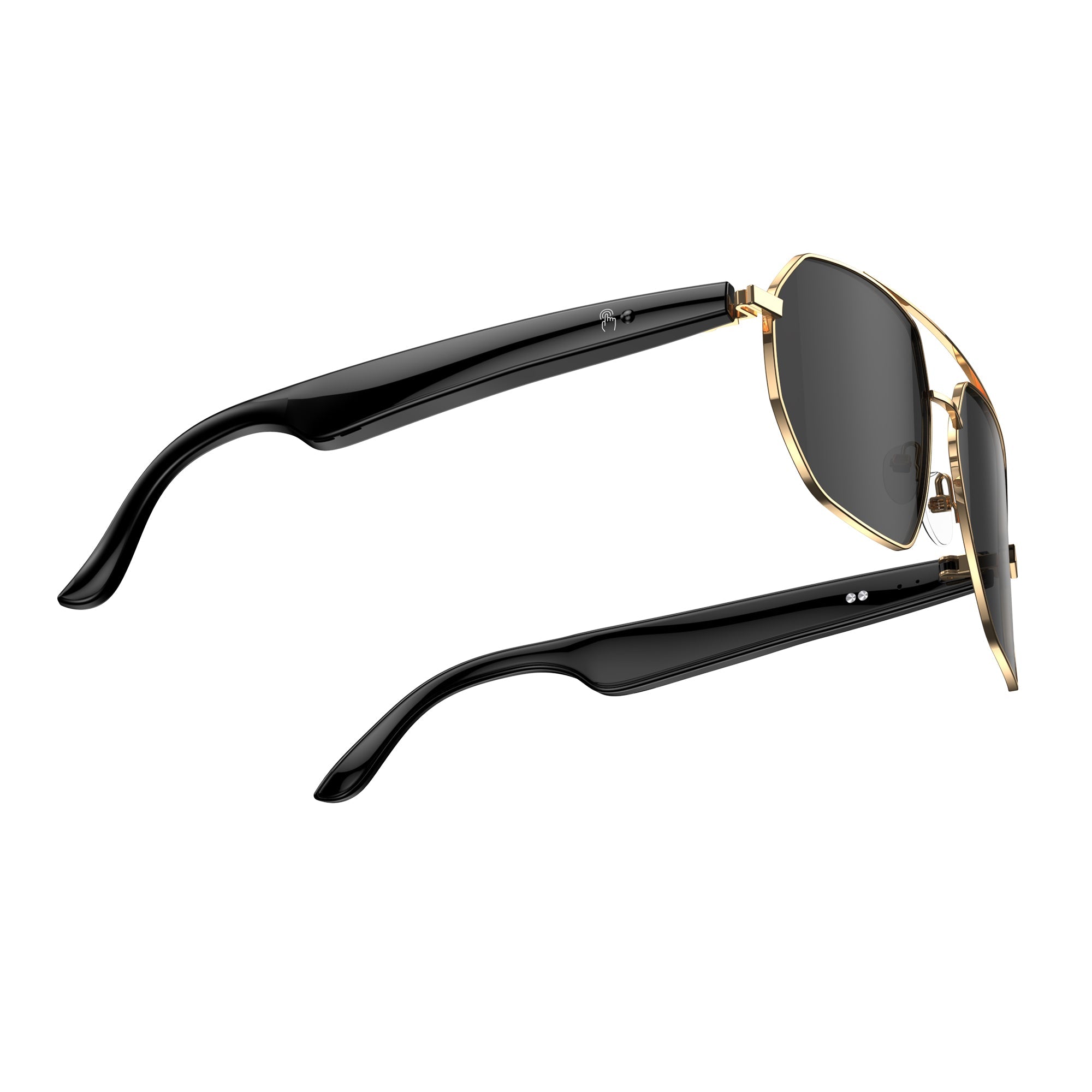 KW03 AI Intelligent Voice and Video Real-time Translation Ultra-light Outdoor Traveler Smart Glasses, 163 Language Translation | AI Dialogue Access ChatGPT4.0 | Music Control | Remote Photography | Voice Notes, Bluetooth 6.0 Calls