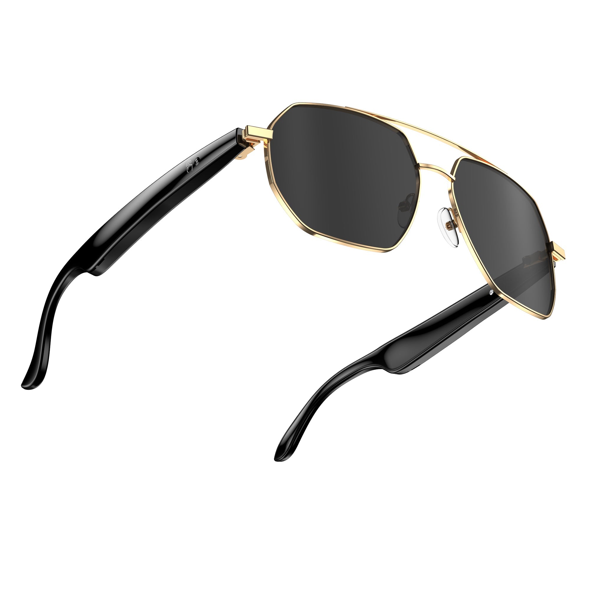 KW03 AI Intelligent Voice and Video Real-time Translation Ultra-light Outdoor Traveler Smart Glasses, 163 Language Translation | AI Dialogue Access ChatGPT4.0 | Music Control | Remote Photography | Voice Notes, Bluetooth 6.0 Calls