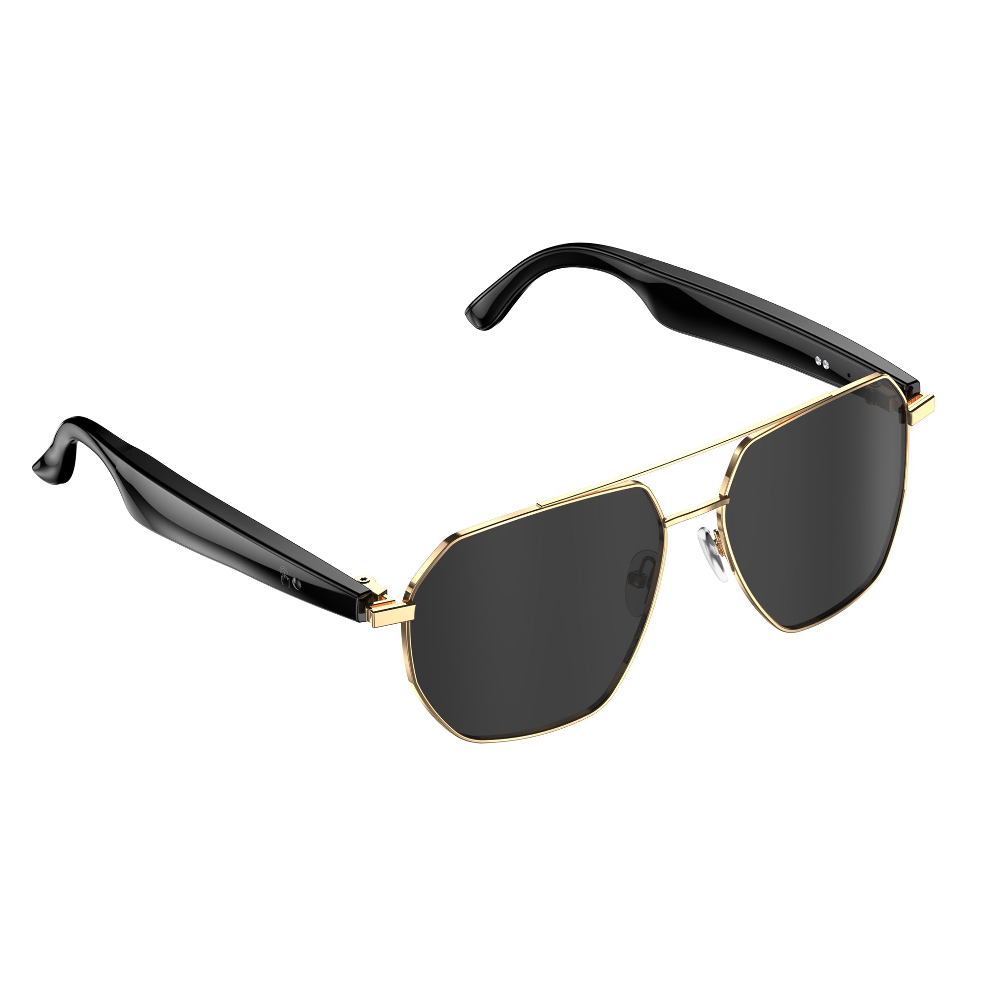 KW03 AI Intelligent Voice and Video Real-time Translation Ultra-light Outdoor Traveler Smart Glasses, 163 Language Translation | AI Dialogue Access ChatGPT4.0 | Music Control | Remote Photography | Voice Notes, Bluetooth 6.0 Calls