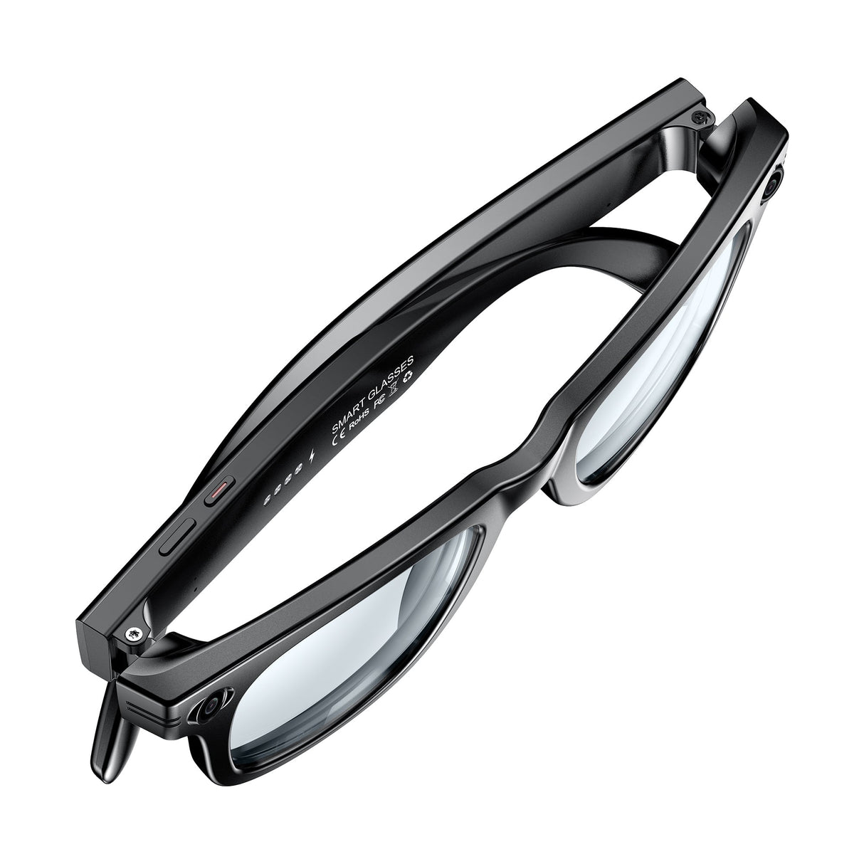 KW06 AI Photo Recognition, Video Recording and Smart Glasses | Advanced AI Dialogue Anti-blue Light Sunglasses | Ultra-light 35g | 260mAh 7 Day Battery Life | Music Control
