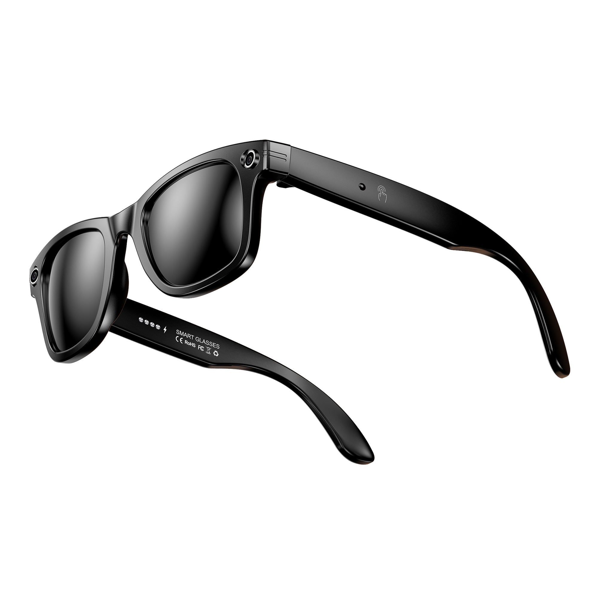 KW06 AI Photo Recognition, Video Recording and Smart Glasses | Advanced AI Dialogue Anti-blue Light Sunglasses | Ultra-light 35g | 260mAh 7 Day Battery Life | Music Control