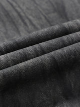 Vintage Men’s Blazer Style Jacket – Button Front Winter Softshell Coat