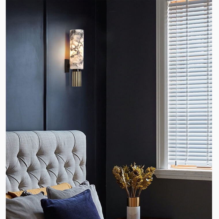 Celestara™ | Marble Wall Lamp | Modern Design with Adjustable Brightness | Ideal for Living Room & Entryway