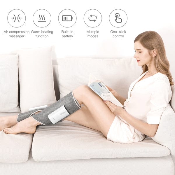 Upgraded Calf Massager - Wireless Calf Massager 5+ Hours Massage Time