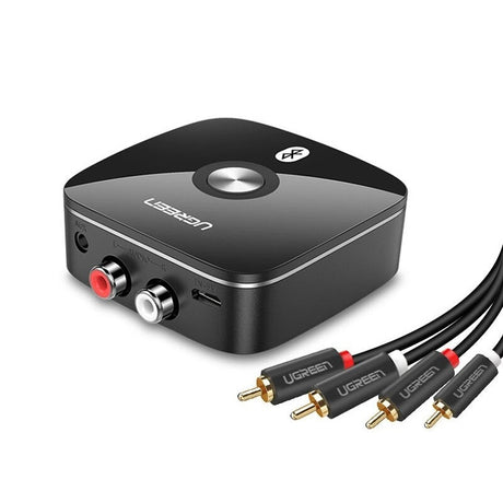Bluetooth 5.0 Wireless Audio Receiver | Low Latency, Dual Speaker Support & Ideal for Home Theater and Gaming