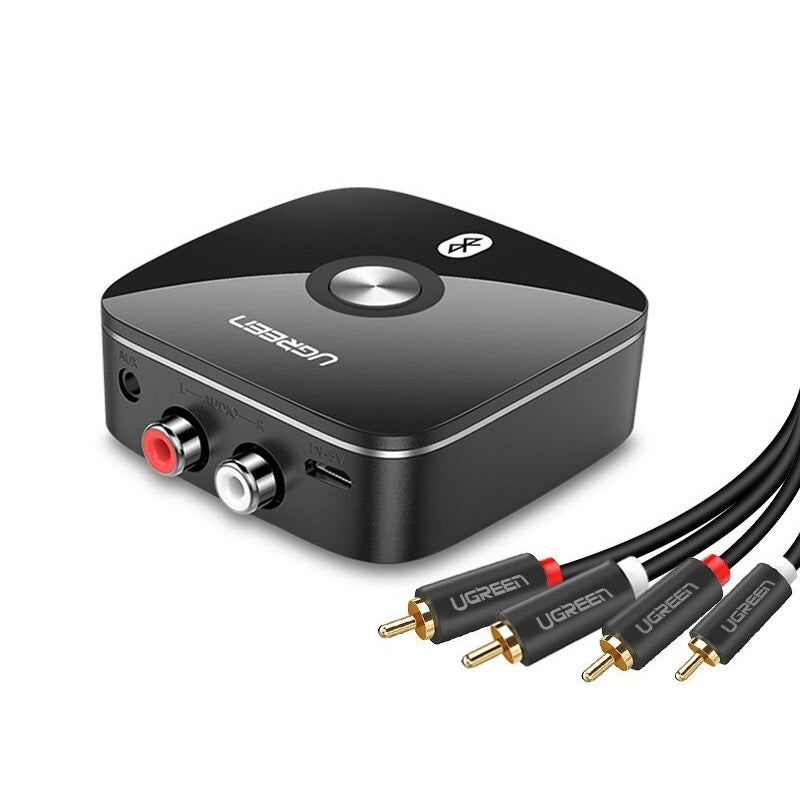 Bluetooth 5.0 Wireless Audio Receiver | Low Latency, Dual Speaker Support & Ideal for Home Theater and Gaming