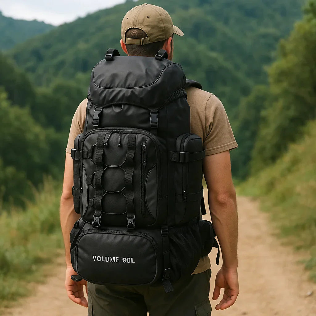 90L Waterproof Hiking Backpack - Ultra-Lightweight Travel Pack for Outdoor Adventures & Camping