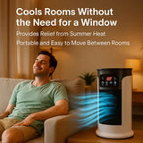 Portable Air Conditioner | Windowless, Energy Efficient & Ideal for Home Office and Dormitory Use