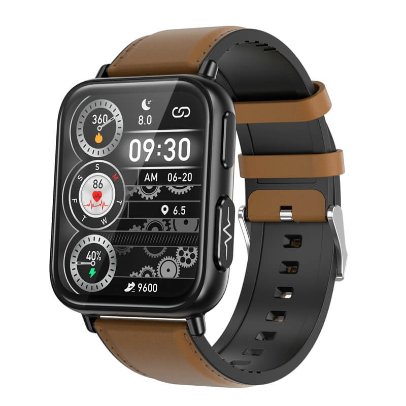 Merchpublic Smart Watch New ECG Blood Sugar Heart Rate Blood Pressure Sleep Monitoring Weather News Sports