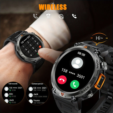 Merchpublic Sports Smart Watch For Men Make Calls, Outdoor Watch