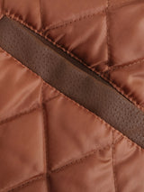 Men’s Hooded Leather Jacket – Quilted Lined Winter Casual Outerwear