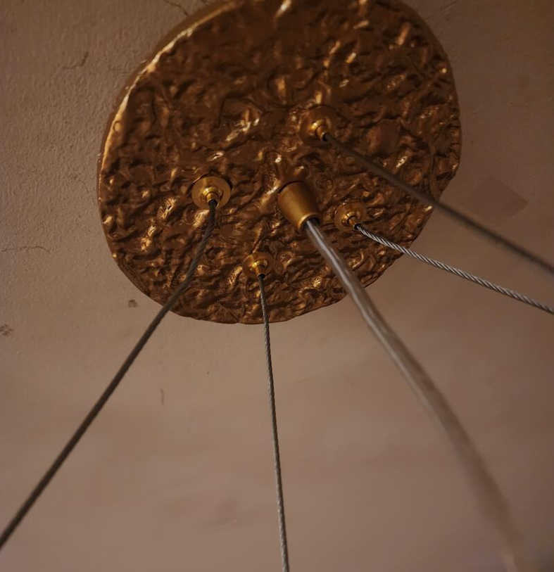 French Style Crystal Chandelier with Branch Design for Living Room & Dining Room Lighting