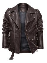 Men’s Multi-Color Biker Jacket – Stylish Motorcycle Outerwear