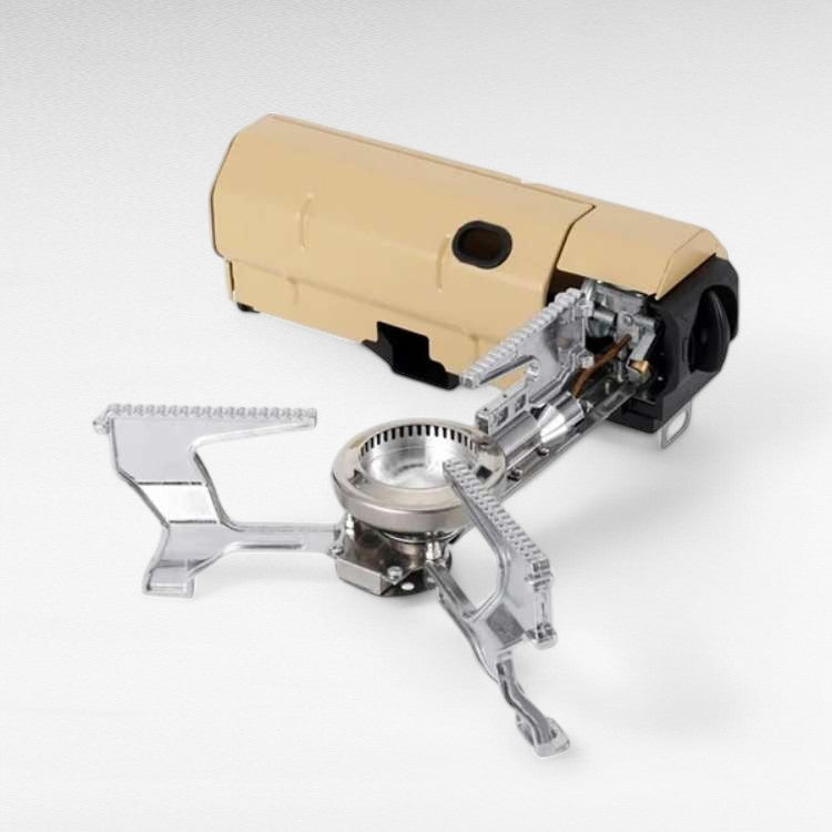 Camping Gas Burner | Windproof, Fuel-Efficient & Compact for Outdoor Cooking Adventures