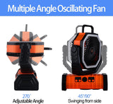 TrailBlazer Pro Outdoor Rechargeable Fan W/ LED 2.0