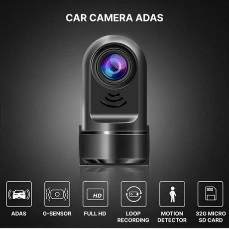 High-Definition Car Dashcam with Night Vision & Loop Recording for Vehicle Security and Accident Monitoring