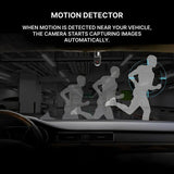 High-Definition Car Dashcam with Night Vision & Loop Recording for Vehicle Security and Accident Monitoring