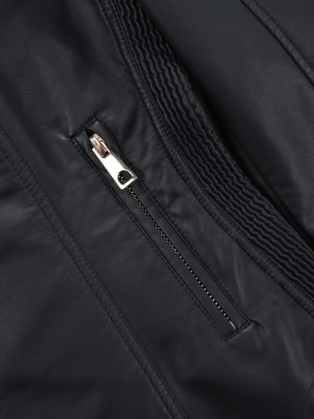 Women’s Casual Motorcycle Jacket – Simple & Versatile Everyday Outerwear