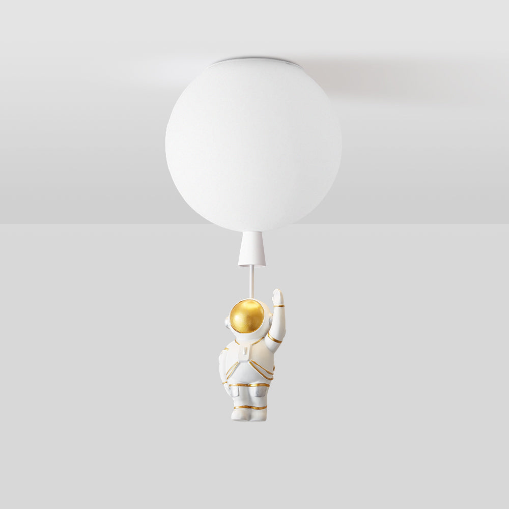 Fateh Modern Moon/Astronauts LED Ceiling Lamp of Acrylic