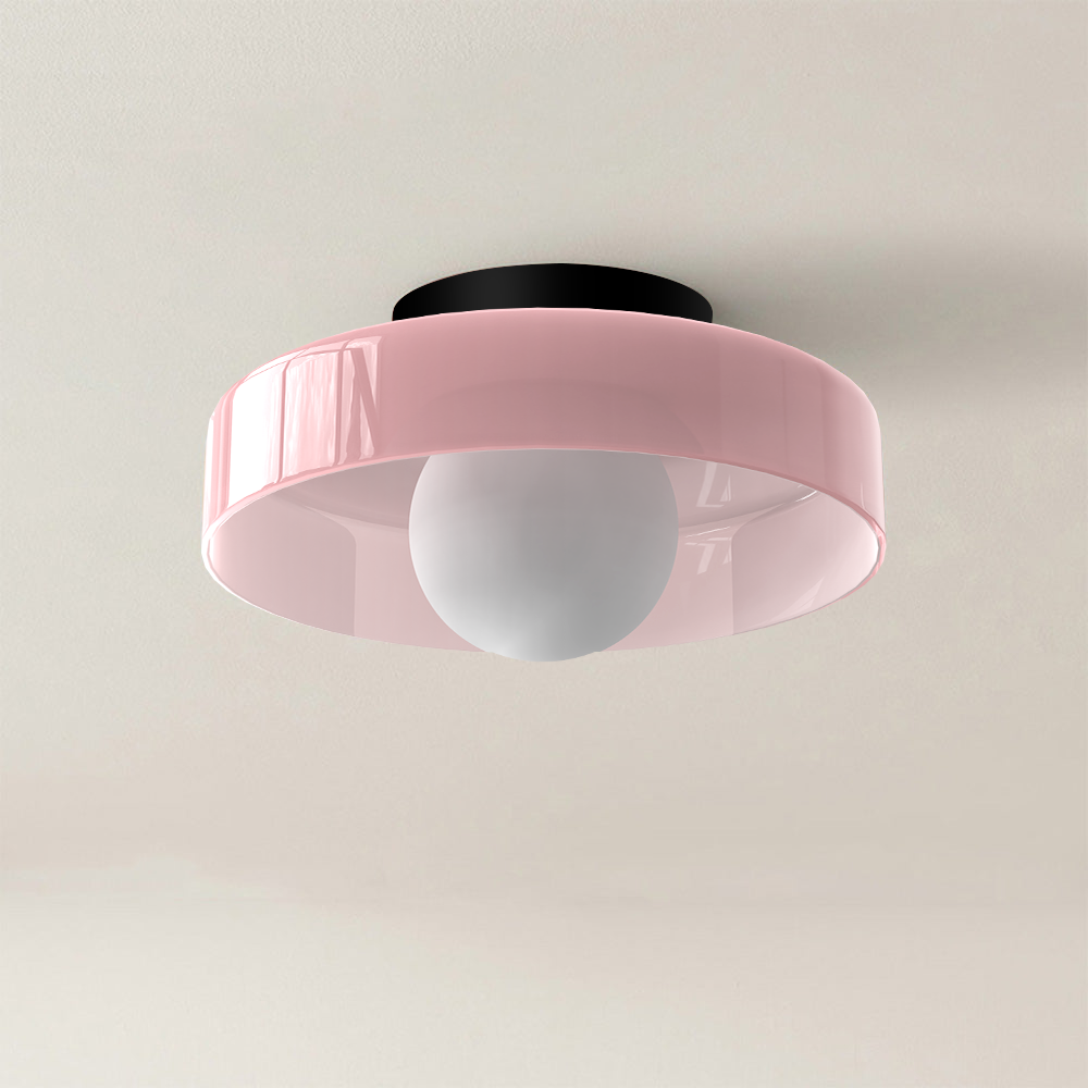 LED Round Flush Mount Ceiling Light Fixture - Modern Energy-Efficient Lighting for Contemporary Home Décor & Low Ceilings