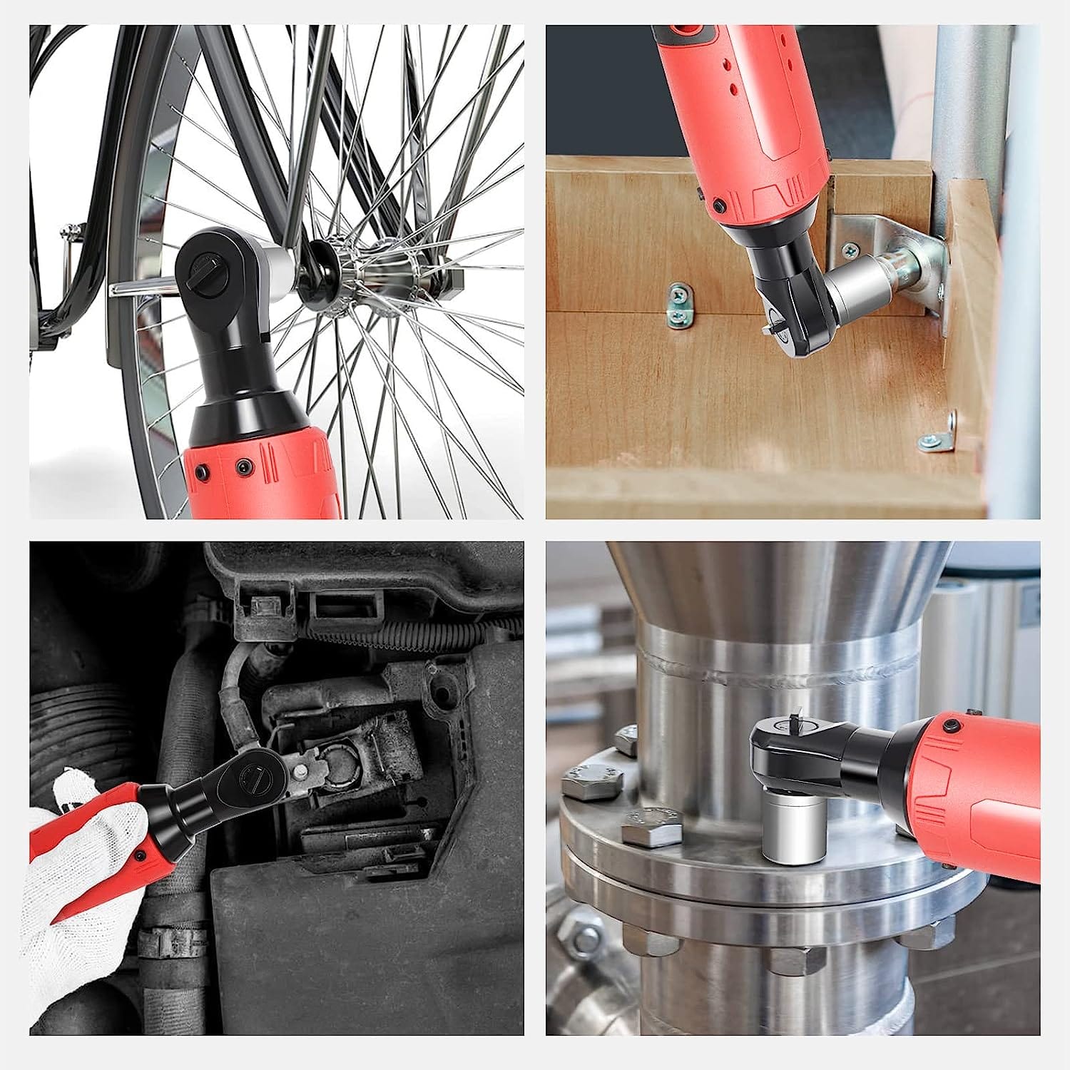 Cordless Ratchet - #2024 Upgraded Power Ratchet [2 Battery Pack Free]