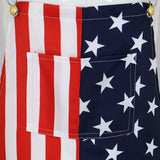 The Original Freedom Overalls – Handcrafted American Flag Shorts