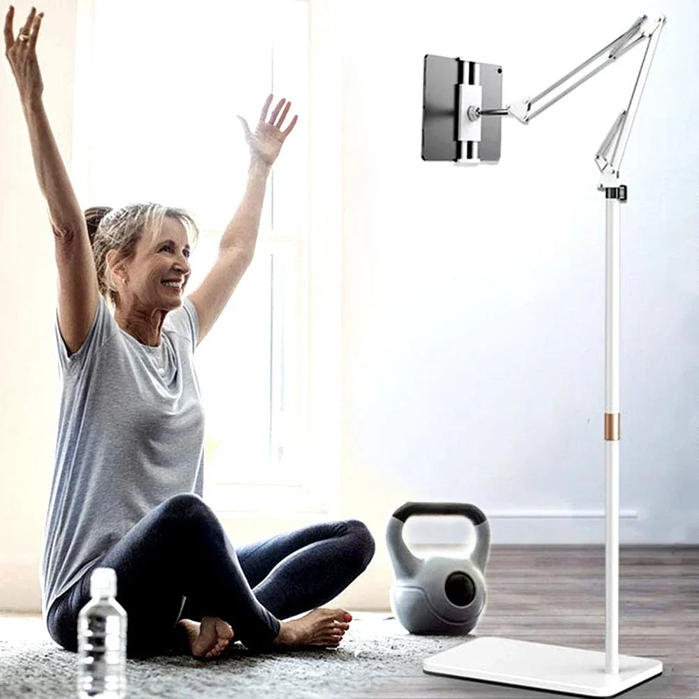 360 Degree Flexible Foldable Adjustable iPad Tablet Floor Stand Holder