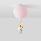 Fateh Modern Moon/Astronauts LED Ceiling Lamp of Acrylic