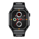 PH281 AMOLED Slim Outdoor ECG/EKG Bluetooth Calls Health Measurement Smart Watch