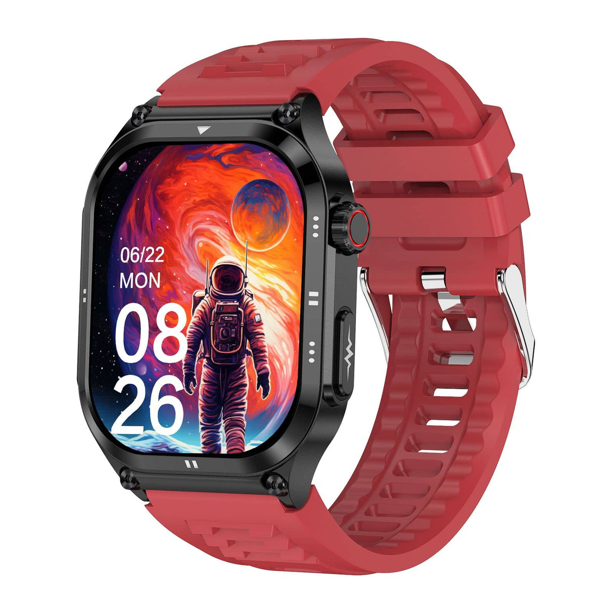 PH281 AMOLED Slim Outdoor ECG/EKG Bluetooth Calls Health Measurement Smart Watch