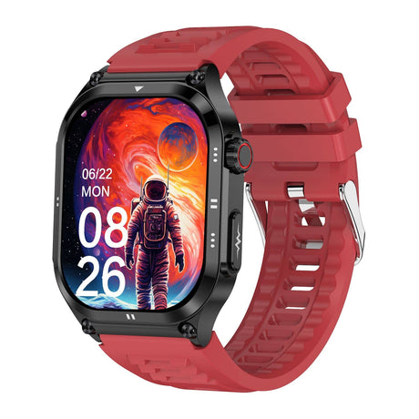 PH281 AMOLED Slim Outdoor ECG/EKG Bluetooth Calls Health Measurement Smart Watch
